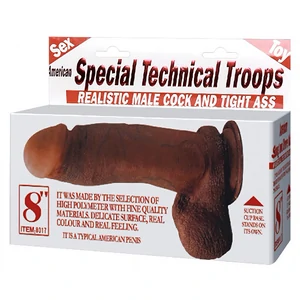 Vibrator Realistic Strong and Brave