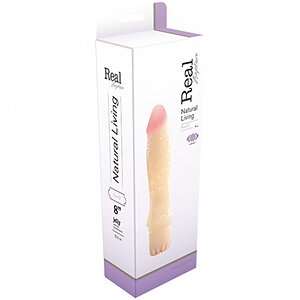 Vibrator Realistic Swell Jelly 20cm Natural Thumb 1