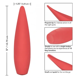 Vibrator Red Hot Ember Rosu