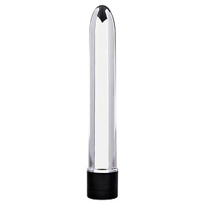 Vibrator Retro Ultra Slimline Argintiu pe Denysa.ro