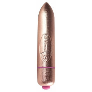 Vibrator Ro-80mm Precious Golden Passion Auriu pe Denysa.ro