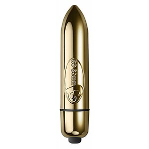 Vibrator Rocks-Off Champagne Auriu pe Denysa.ro