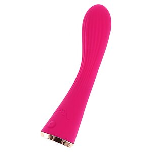 Vibrator Rose Dublă Densitate Roz pe Denysa.ro