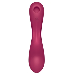 Vibrator Satisfyer Curvy Trinity 1 Roșu