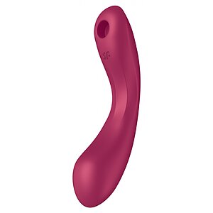 Stimulatoare Clitoris Vibrator Satisfyer Curvy Trinity 1 Rosu