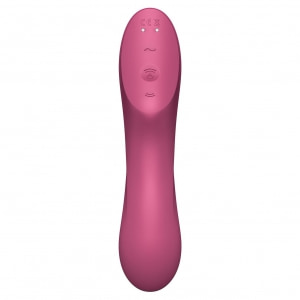 Vibrator Satisfyer Curvy Trinity 3 Roșu