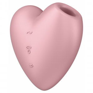 Vibrator Satisfyer Cutie Heart Roz pe Denysa.ro
