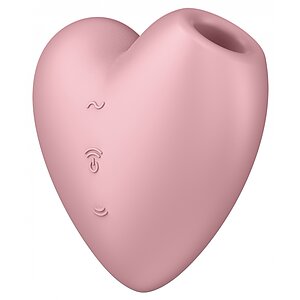 Vibrator Satisfyer Cutie Heart Roz pe Denysa.ro