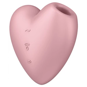 Vibrator Satisfyer Cutie Heart Roz pe Denysa.ro