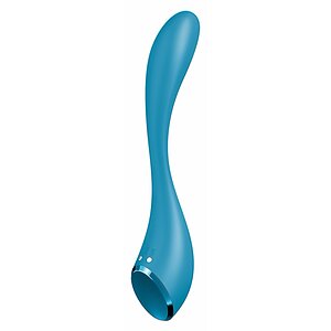 Vibrator Satisfyer Flex 5+ Albastru pe Denysa.ro