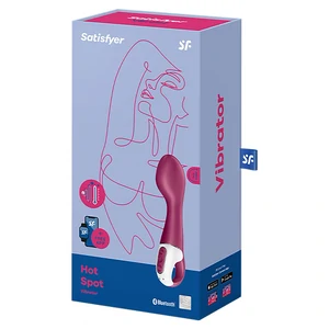 Vibrator Satisfyer Hot Spot Vișiniu