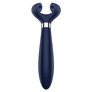 Vibrator Satisfyer Partner Multifun 3 Albastru pe Denysa.ro