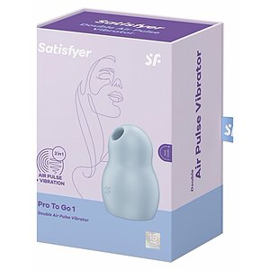 Vibrator Satisfyer Pro To Go 1 Albastru