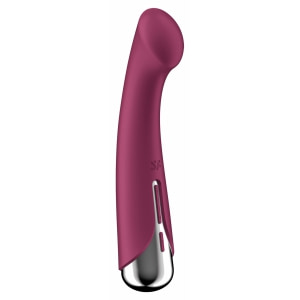 Vibrator Satisfyer Spinning G Roșu pe Denysa.ro