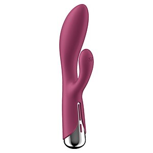 Vibrator Satisfyer Spinning Rabbit 1 Roșu