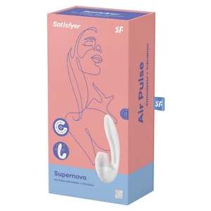 Vibrator Satisfyer Supernova Alb