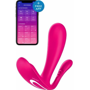 Vibrator Satisfyer Top Secret Plus Roz pe Denysa.ro