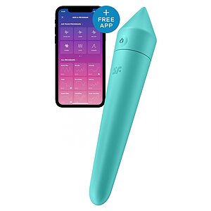 Vibrator Satisfyer Ultra Power 8 Turcoaz pe Denysa.ro