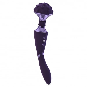 Vibrator Shiatsu Bendable Massager Mov pe Denysa.ro