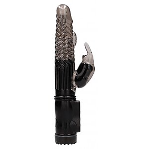 Vibrator Shots Vibrating Rabbit Negru pe Denysa.ro