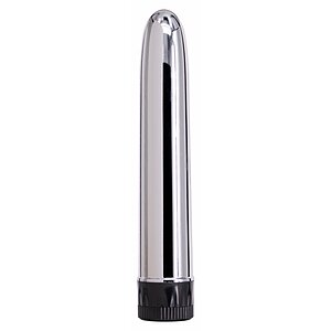 Vibrator Slim Line Silver Argintiu