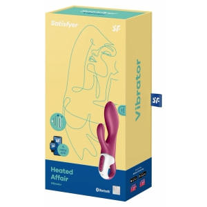 Vibrator Smart Cu Încălzire Heated Satisfyer Roșu