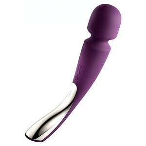 Vibrator Smart Pentru Masaj Lelo Wands Large Plum Mov pe Denysa.ro