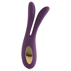 Vibrator Stimulator Dublu Flare Bunny Mov