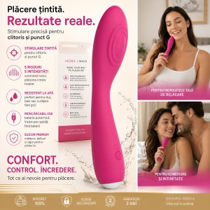 Vibrator Svakom Iris Clitoris Și Punct G Roșu