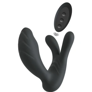 Vibrator Silicon Catifelat Rezistent La Apa Vibrator Punct G Cu Telecomanda Wireless