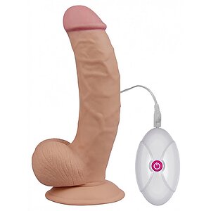 Vibrator Cu Ventuza Ultra Soft Dude