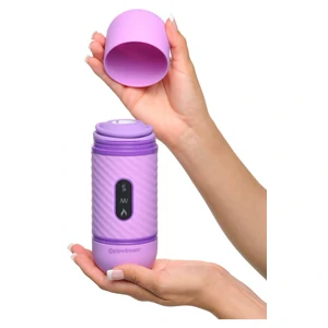 Vibrator ThrustHer Fantasy Love Cu Împingere Mov