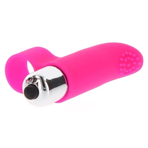 Vibrator Mic Impermeabil Pentru Dus Vibrator Pentru Deget Waterproof Roz