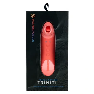 Vibrator Trinitii 3în1 Portocaliu