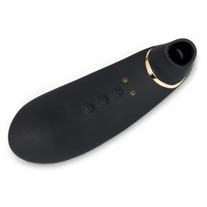 Vibrator Trinitii 3in1 Tongue Aur 18K Negru