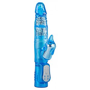 Vibrator Twinturbo Dolphin Albastru pe Denysa.ro