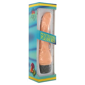 Vibrator Vinyl P-Shape 20cm