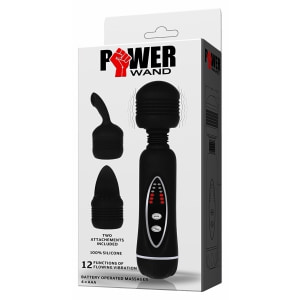 Vibrator Wand Pretty Love Magical Negru