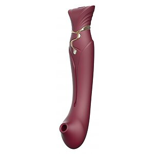 Vibrator Zalo Queen Set Punctul G Vișiniu