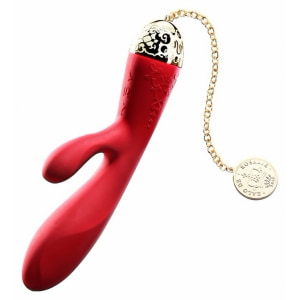 Vibrator ZALO Rosalie Rabbit Roșu pe Denysa.ro