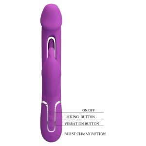 Rabbit Kampas Reîncărcabil 7 Moduri cu Burst Climax Mov