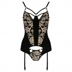Corset Cașmir Victoria Negru S-M