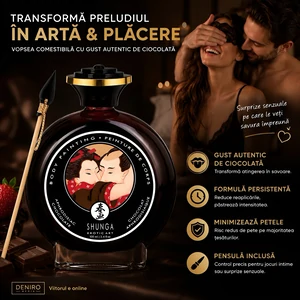 Vopsea Comestibilă Shunga Body Ciocolată 100ml