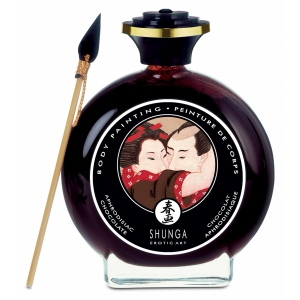 Vopsea Comestibilă Shunga Body Ciocolată 100ml