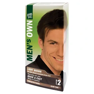 Vopsea Păr Bărbați Light Brown Hennaplus pe Denysa.ro