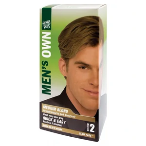 Nuanta Blond Mediu Pentru Barbati Vopsea Mens Own Vopsea Par Rapid 5 Minute Barbati