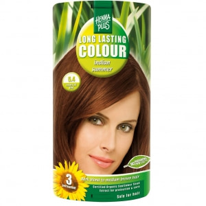 Vopsea Păr Long Lasting Colour 5.4 Indian Summer Hennaplus pe Denysa.ro