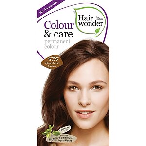 Vopsea păr naturală Colour Care 5.35 Chocolate Brown Hairwonder pe Denysa.ro