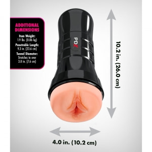 Wet Luscious Lips XXL Masturbator Anatomic Auto Umed