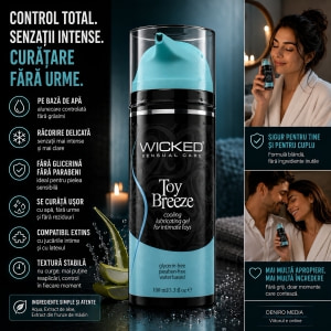 Wicked Sensual Care Breeze Lubrifiant Răcoritor 100 ml